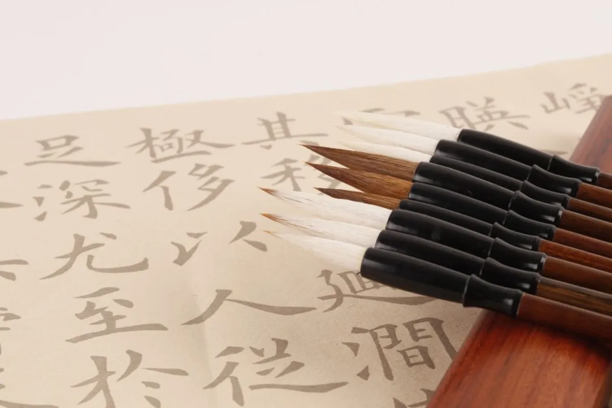 calligraphy brush